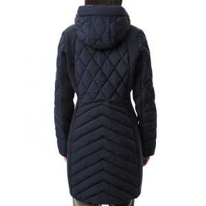 <b>Ladies</b> <b>Winter</b> Puffer Jacket Slim Long Warm Hooded Cotton-<b>Padded</b> Women's <b>Coats</b> Woven Printed Windproof Zipper Decorated - Product Image 2