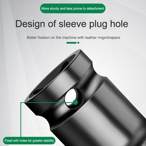 Set di 10 Pezzi di Chiavi a Bussola Pneumatiche Estese per Avvitatore Elettrico 8-24mm, Tipo Esagonale, Dimensioni Compatte per Uso Pratico - Product Image 6
