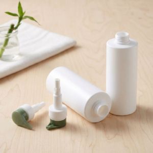 500ml/1000ml <b>White</b> PET/HDPE Bottle with Pump, <b>Flat</b> Shoulder Container for Conditioner & Shower Gel Vietnam Manufacturer - Product Image 6