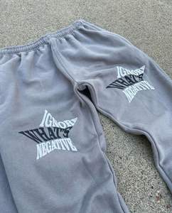 Traje Deportivo con Estampado Puff para Hombre, al Por Mayor, Transpirable, Cómodo, Totalmente Personalizado, de Alta Calidad y a Precio Económico - Product Image 5