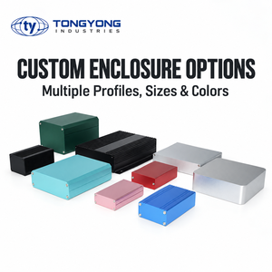 Cajas Electrónicas de Aluminio TONGYONG, Acabado Anodizado Personalizado, Fabricación OEM ODM Basada en Dibujos del Cliente - Product Image 2