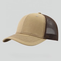 Gorras Trucker de Alta Calidad, 80% Poliéster, 20% Algodón, 6 Paneles, Corona Alta, Cierre a Presión, Visera Curva, Malla, Estilo Casual Hip Hop, para Hombres y Mujeres