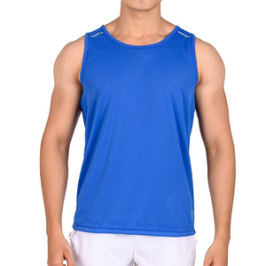 Chaleco Deportivo Personalizado con Logotipo Bordado, Camiseta sin Mangas para Hombre, 100% Poliéster, Secado Rápido y Transpirable - Product Image 2