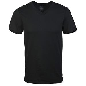 <b>Men</b> <b>V</b> <b>Neck</b> <b>T</b> <b>Shirt</b> Cotton Knitted Short Sleeve Tee Breathable Quick Dry Casual Wear - Product Image 5