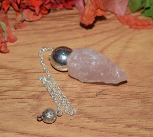 Pendule Reiki en forme de cône de Quartz naturel, pendule modulaire, 1 pièce, pendule en cristal - Product Image 6