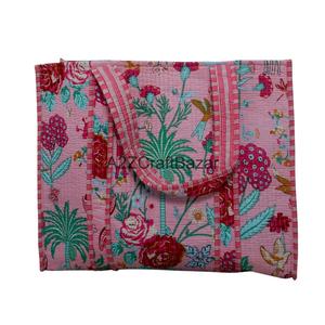 Handmade Cotton Striped <b>Long</b> Handle Large Shoulder Tote <b>Bag</b> for Women Eco-Friendly Rajasthani Design Groceries & Daily Use - Product Image 6