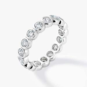 แหวนเพชร CVD เพาะเลี้ยงในห้องปฏิบัติการ 1.7 กะรัต ทองคำขาว 14K ได้รับการรับรองจาก IGI ระดับ VS1 สี FG สำหรับผู้หญิง เครื่องประดับหรูหราสำหรับงานหมั้นและงานแต่งงาน รับผลิตแบบ OEM ODM - Product Image 2