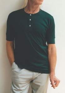 Camiseta de Manga Larga para Hombre, 100% Algodón, con Botones, Lavado Suave, con Logotipo Personalizado, Secado Rápido y Transpirable, Diseño Deportivo de Verano, Lisa - Product Image 3