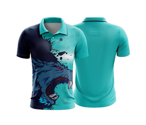 High Quality Gaming Polo Shirt Full Sublimation Printing Uniform Manufacturer Supplier Durable Stitching for Men Women Youth - Product Image 5