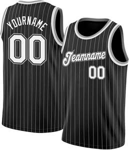 Maillots de basket personnalisables pour hommes, femmes et jeunes – Ajoutez n'importe quel nom, numéro ou logo d'équipe - Product Image 1