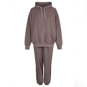 Oversized <b>Hoodie</b> High Quality <b>Plain</b> <b>Grey</b> Pullover Heavyweight Fleece Blank Loose Fit Women Men Wholesale Custom Logo Oversized H - Product Image 6