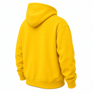 Custom Wholesale Heavyweight Hoodies <b>Men</b> <b>Oversized</b> 100% Cotton Fleece Pullover Sweatshirt OEM Private Label Streetwear <b>Hoodie</b> - Product Image 2