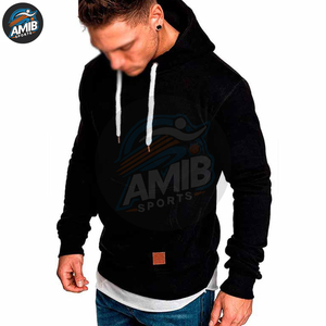 Sweats à capuche personnalisés de haute qualité pour hommes, nouveaux modèles basiques en coton mélangé, confortables pour l'hiver, sweats à capuche pour hommes en vente - Product Image 4