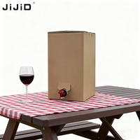 JIJID 10L Bag in Box Vin Premium Emballage BIB avec Carton Cadeau Élégant pour Restaurant Hôtel Approvisionnement en Gros