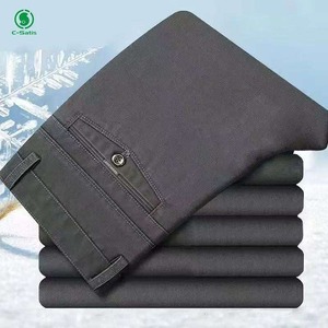 Pantalones Casuales para Hombre en Stock, Pantalones de Algodón para Hombres de Mediana Edad y Mayores, para Usar en Todas las Estaciones - Product Image 5