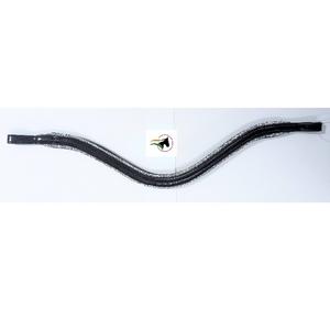 สายคาดศีรษะแบบบางพร้อมขอบประดับคริสตัล  แผ่นรองศีรษะแบบ Anatomical  ชุดอุปกรณ์สำหรับม้า  ฐานติดคริสตัลแบบ DIY  อุปกรณ์ขี่ม้า - Product Image 1