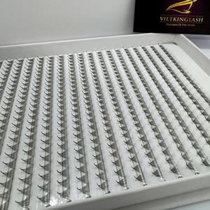 Extensions de cils en cheveux synthétiques XL XXL, longueurs mixtes, boucles CC/DD/M/L, base fine noire mate, emballage privé, qualité supérieure - Product Image 2