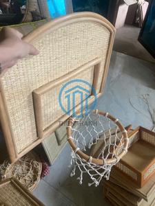 Nuevo juguete de baloncesto de ratán, tendencia de moda para niños, hecho en Vietnam con precio de mayoreo, OEM, ODM, varios colores. - Product Image 3
