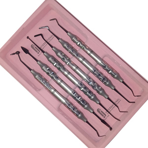 Juego de Instrumentos Dentales de Acero Inoxidable Premium 2026, Personalizado, Manual, 6 Piezas, Ergonómico, Reutilizable, para Rellenos de Composite - Product Image 4