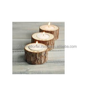 Wooden Round Shape <b>Candle</b> Holder <b>Bathroom</b> Decor Crafts Custom Wood Gift Use with Best Quality <b>Candle</b> Holder - Product Image 5
