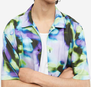 Chemise à manches longues boutonnée en coton rayée décontractée pour hommes, grande taille, de haute qualité - Product Image 6