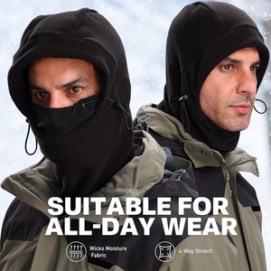 KINTARI ENTERPRISES Masque facial personnalisé en balaclava 100% polyester, impression par sublimation, respirant, séchage rapide, couvre-tout le visage - Product Image 4