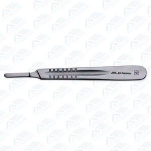 Manches de scalpel à micro-lames en acier inoxydable, équipement médical, lames aiguisées stériles - Product Image 3