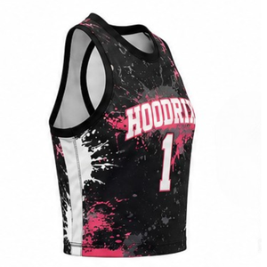 Maillot de football américain 7 contre 7 en gros pour femmes, uniforme d'équipe personnalisé, sublimation, design en maille respirante, commande en gros pour filles, échantillon de style - Product Image 3