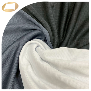 Tissu jacquard en taffetas double tricot respirant en polyester et élasthanne pour vêtements et tenues de sport pour filles - Product Image 1