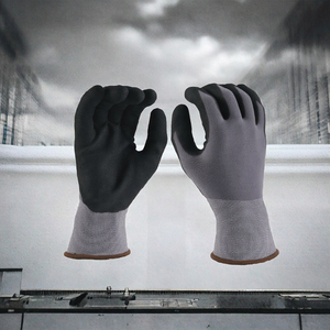 Gants de protection multifonctionnels en nitrile Ansell 7 oz, antistatiques, résistants à l'huile, résistants à l'abrasion, avec manchette de sécurité, résistants aux déchirures - Product Image 3