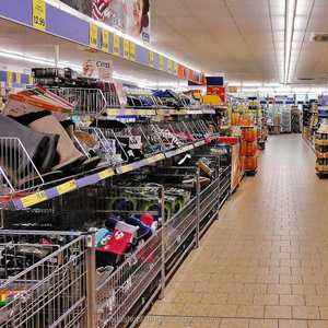 Ganchos de exhibición de tablero de clavija de metal de alta resistencia Cromado 25mm Montaje en pared Diseño industrial 26lb + Capacidad para venta al por menor - Product Image 4