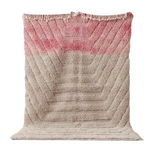 Alfombra antideslizante para porche, Alfombra de tamaño personalizado, hecha a mano, auténtica, marroquí, Beni Ourain - Product Image 5