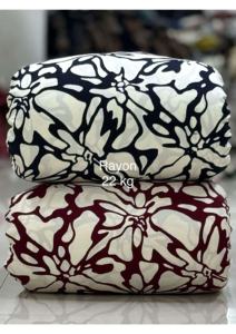 ผ้าเรยอนเนื้อทิชชู 100% น้ำหนักเบา 110 GSM พิมพ์ลายแบบดิสชาร์จ แห้งเร็ว ผ้าทอสำหรับตัดเย็บเสื้อผ้าสตรี ชุดเดรส เบลเซอร์ สูท ไซส์ 43/44 ขนาดกว้าง - Product Image 4