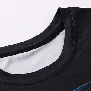 Ropa Deportiva para Hombre OEM/ODM, Ligera, de Secado Rápido, Transpirable, con Logotipo Personalizado, Material de Neopreno, Camiseta Deportiva para Hombre - Product Image 3