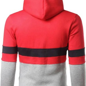 Sudadera Deportiva Casual para Hombre, 100% Algodón, Primavera/Otoño, Talla Grande, con Capucha y Logotipo, Color Liso Teñido, para Invierno, en Oferta - Product Image 6