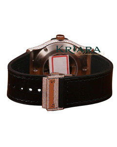 Montre en acier inoxydable de haute qualité avec diamants en verre Moissanite, bracelet réglable pour hommes et femmes, idéale pour le bureau et les soirées - Product Image 4