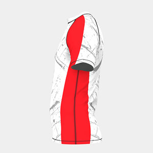 เสื้อแรชการ์ดแขนยาวพร้อมโลโก้แบบกำหนดเอง |   ชุดยูโดรักษ์โลกพร้อมลายพิมพ์แบบรีดร้อน ผ้า 300 กรัม สำหรับผู้ใหญ่ทุกเพศ - Product Image 4