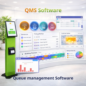ระบบซอฟต์แวร์ QMS สำหรับการเพิ่มประสิทธิภาพการไหลเวียนของบริการอัจฉริยะ |    ระบบจัดการคิว AT-QMS - มีจำหน่ายแบบ OEM - Product Image 1