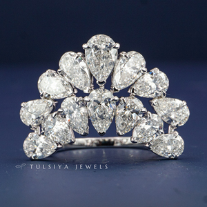 Elegant 14K Gold Lab Created <b>Diamond</b> <b>Ring</b> for Women Premium Synthetic <b>Diamond</b> Engagement Wedding <b>Ring</b> Fine Jewelry Gift - Product Image 1