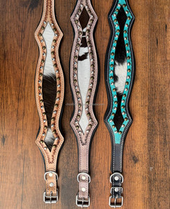 Wholesale Price Custom Hand Tooled Leather <b>Dog</b> <b>Collar</b> Handmade Classic Cowhide Leather Rivets Pet <b>Collars</b> Personalized <b>Dog</b> Gifts - Product Image 5