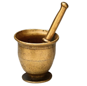 Brass Metal Mortar Pestle Home Kitchenware Superior Quality Mortar Pestle Catering Item at Affordable Price - Product Image 4