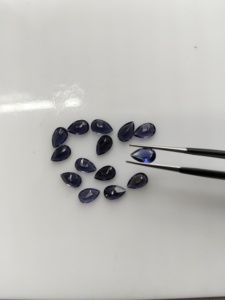 Natural Purple Iolite 8x5MM Pear Cut Best Quality Loose Gemstone with Pleochroic Effects for Jewelry Making - Product Image 3