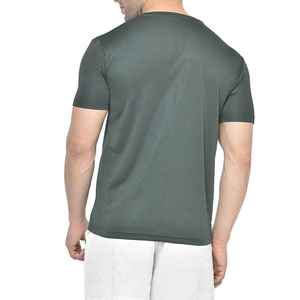 Ropa Deportiva Elegante de Verano y Camisetas Lisas Grises para Hombre al por Mayor, Camisetas de Cuello Redondo de Manga Corta, Ajustadas, para Adultos, Camisetas Cómodas - Product Image 2