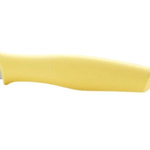 Couteaux à éplucher utilitaires à manche jaune clair avec lame étroite argentée pour couper les fruits, trancher les légumes et l'usage domestique en cuisine - Product Image 6