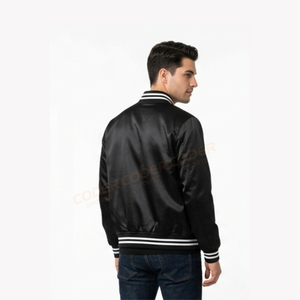 Chaqueta Varsity de Lona con Logotipo Personalizado 2026, Estilo Urbano, Ecológica, Resistente al Viento, para Universidad, Béisbol, Fabricante, Venta al Por Mayor - Product Image 4