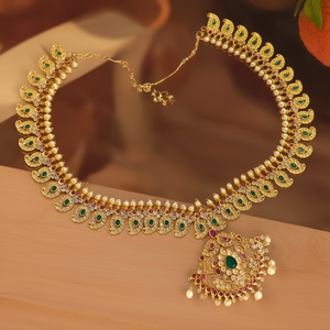 18K Gold Plated Brass Oxidized Polish for Hip Chain Body Jewelry with Moissanite for Women's Party - Product Image 3