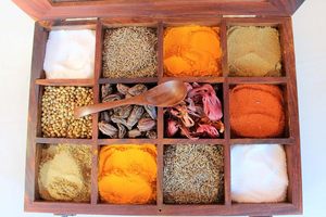 Caja de Especias Cuadrada de Madera con 12 Contenedores, Hecha a Mano, Duradera, Ecológica, Herramienta de Cocina, Color Marrón - Product Image 6