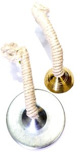 Instrumentos de Danza Bharatanatyam, Campanas de Metal, Latón y Hierro, Nattuvangam, Thalam, Jathi - Product Image 2