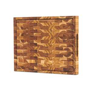 Tabla de Cortar de Madera Natural |   Tabla de cortar resistente y duradera para cocinas tradicionales y modernas - Product Image 6