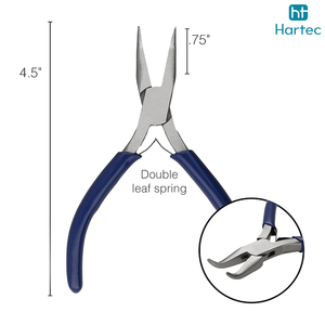 Top Rated Stainless Steel Jewelry Plier Non Slip Grip Nylon Jaw Protect <b>Wire</b> Flat Nose Plier For Jewelry Repairing Workshop - Product Image 4
